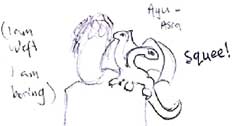 The most accurate sketch EVAR in capturing Weft's character???